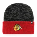 Mütze 47 Brand Two Tone Brain Freeze Cuff Knit NHL Chicago Blackhawks