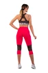 Nebbia 3/4 hoch taillierte Sport-Leggings 406 rosa