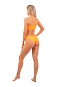 Nebbia One Shoulder Asymmetrical Monokini 458 Orange Neon