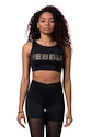 Oberteil für Frauen Nebbia Intense Gold Mesh Mini Top 830 black S