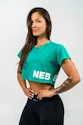Oberteil für Frauen Nebbia POWERHOUSE Oversized Crop Top 279 green