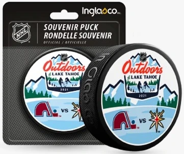 Offizieller Puck des Spiels Inglasco Inc.