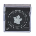 Offizieller Puck des Spiels Inglasco Inc.  Official Game Pucks NHL Toronto Maple Leafs