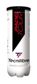 Padelbälle Tecnifibre Tour 3 Pack