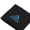 Potítka adidas Tennis Wristband Small Black/Sonic Aqua