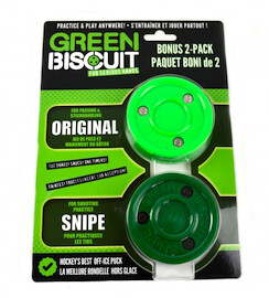 Puck Green Biscuit Bonus 2-Pack