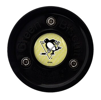 Puck Green Biscuit NHL Pittsburgh Penguins Black