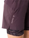 Radhose für Frauen VAUDE  Altissimi Cycling Shorts Blackberry