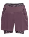 Radhose für Frauen VAUDE  Altissimi Cycling Shorts Blackberry