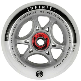 Rollen mit Lager Powerslide Infinity RTR 90 mm / 85A, ABEC 9