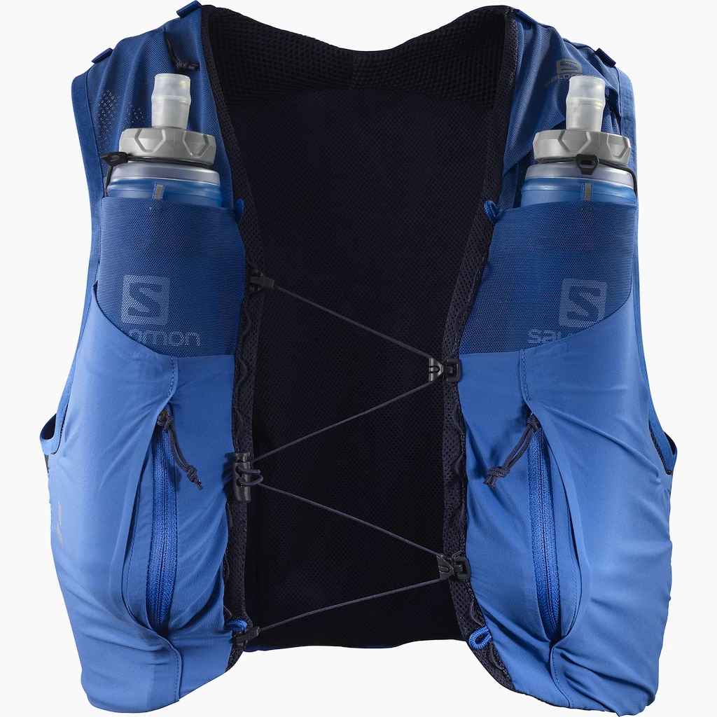 Running Vest Salomon Sense Pro 10 Set Nautical Blue Ebony Sportega