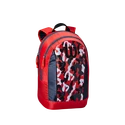 Schlägerrucksack Wilson  Junior Backpack Red/Grey