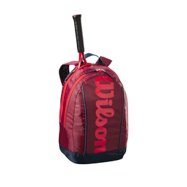 Schlägerrucksack Wilson Junior Backpack Red/Infrared