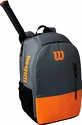 Schlägerrucksack Wilson Team Backpack Grey/Orange