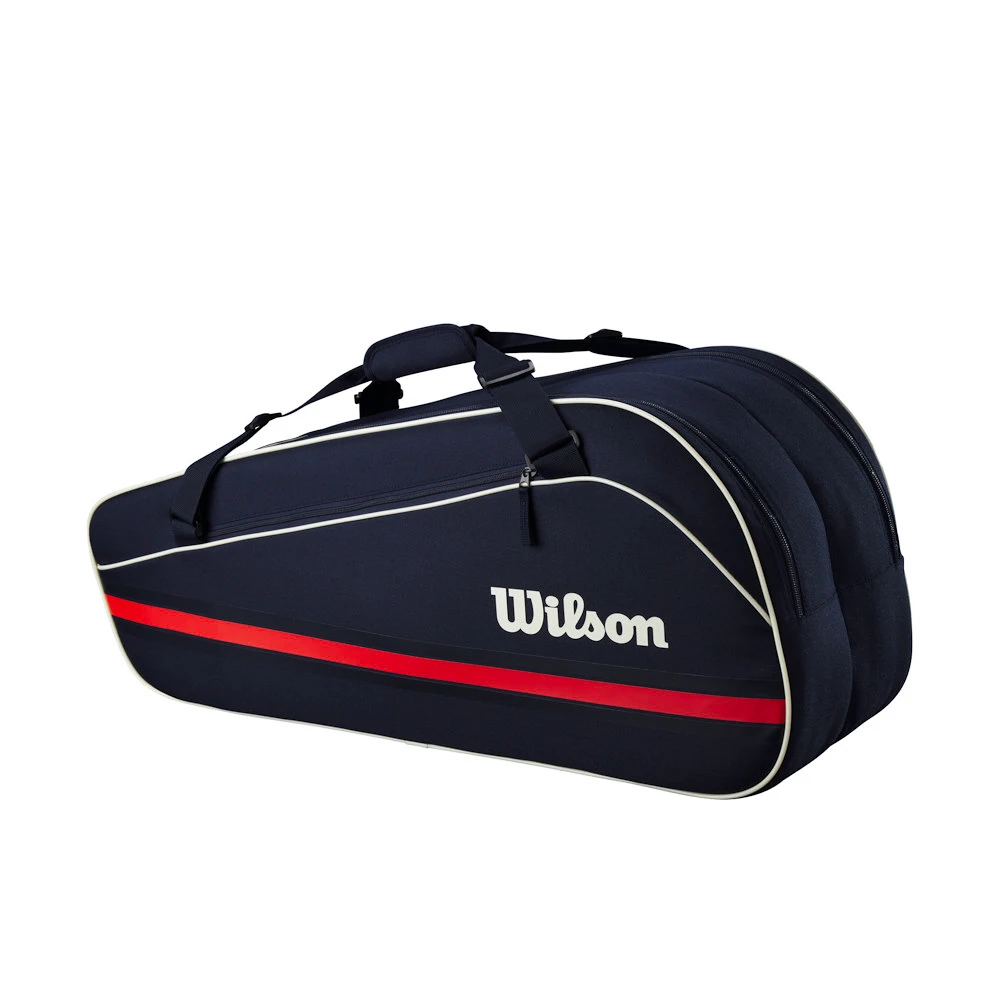 Schlägertasche Wilson  6PK Team Racket Bag 2025 Navy