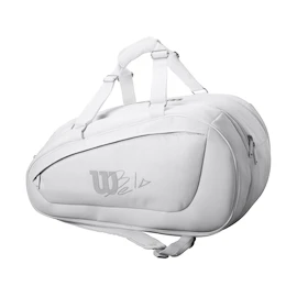 Schlägertasche Wilson Bela Super Tour Padel White