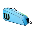 Schlägertasche Wilson  Junior Racketbag Blue/Wild Lime
