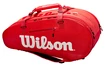 Schlägertasche Wilson Super Tour 2 Compartment Large Red