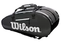 Schlägertasche Wilson Super Tour 3 Compartment Black/Grey