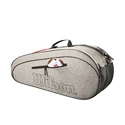 Schlägertasche Wilson  Team 6 PK Heather Grey