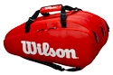 Schlägertasche Wilson Tour 3 Compartment Red