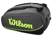 Schlägertasche Wilson  Tour Blade Padel Bag Black/Green