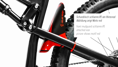 Schutzbleche Riesel Design   Carbon
