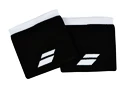 Schweißbänder Babolat Logo Wristband Black/White (2 St.)