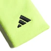 Schweißband adidas  Tennis Wristbands Large Lucid Lemon