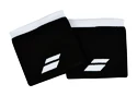 Schweißband Babolat  Logo Wristband Black/White (2 Pack)
