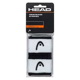 Schweißband Head Wristband STRIPED 2.5 Black/White