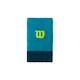 Schweißband Wilson  Extra Wide Wristband Reef/Blue ( 2 St.)
