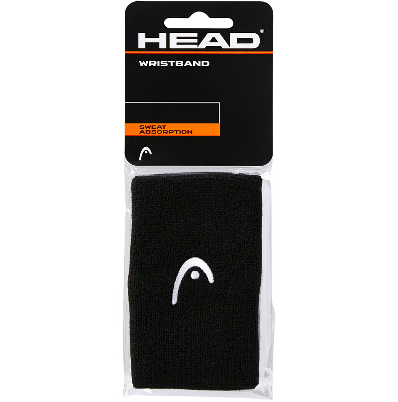 Schweißbänder Head Wristband 5'' Black (2 St.)