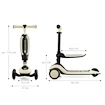 Scooter Kinderkraft Halley Stone White