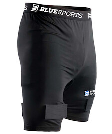 Shorts mit Tiefschutz Blue Sports  Classic Compression Short Bambini