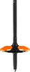 Ski Stöcke Leki  Helicon Lite Dark anthracite - Neon orange - Black 110-145