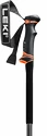 Ski Stöcke Leki  Helicon Lite Dark anthracite - Neon orange - Black 110-145