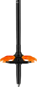 Ski Stöcke Leki  Helicon Lite Dark anthracite - Neon orange - Black 110-145