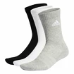 Socken adidas  Cushioned Crew Socks 3 Pairs Grey/White/Black