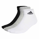 Socken adidas  Cushioned Sportswear Ankle Socks 3 Pairs Grey/White/Black