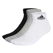 Socken adidas  Cushioned Sportswear Ankle Socks 3 Pairs Grey/White/Black XL