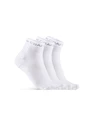 Socken Craft Core Dry Mid 3-Pack White  37-39