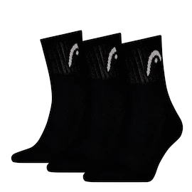 Socken Head Tennis Club Short Crew Black (3 Pack)