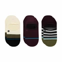 Socken Stance  BESPOKE 3 PACK Maroon