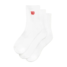 Socken Wilson Quarter Top Sock 3 Pack Bright White