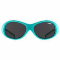 Sonnenbrille Uvex  Sportstyle 510 Turquoise White Mat/Smoke (Cat. 3)
