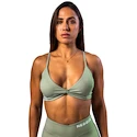 Sport BH Nebbia STRONG BEAUTY Medium-Support Sports Bra TWIST-KNOT 423 light green  XS