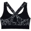 Sport BH Under Armour  Mid Crossback Printed Black
