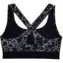 Sport BH Under Armour  Mid Crossback Printed Black