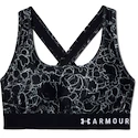 Sport BH Under Armour  Mid Crossback Printed Black  XS